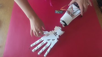 InMoov Assembling Right Hand and Forearm