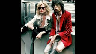 DEBORAH HARRY & MICK JAGGER NEW YORK CITY 1975