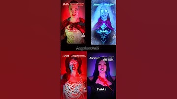 Thumbnail of What if all the Disney princesses were a Villain 🦹‍♀️ (credits @CrazyCae) #villain