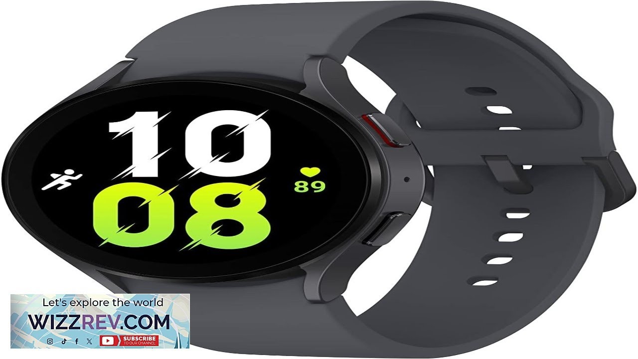 SAMSUNG Galaxy Watch 5 (Renewed) 44mm Bluetooth Smartwatch w Body Health Fitness