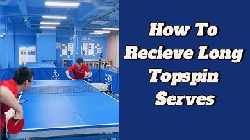 Are you always jammed with Hooked Topspin serves to your Backhand? Here