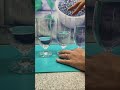Experiment,  klingende Gläser
