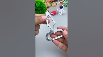multifunction bottle opener | keychain with tools | #shorts #tools