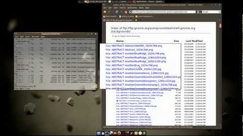 Download files from FTP using Terminal on Ubuntu Linux