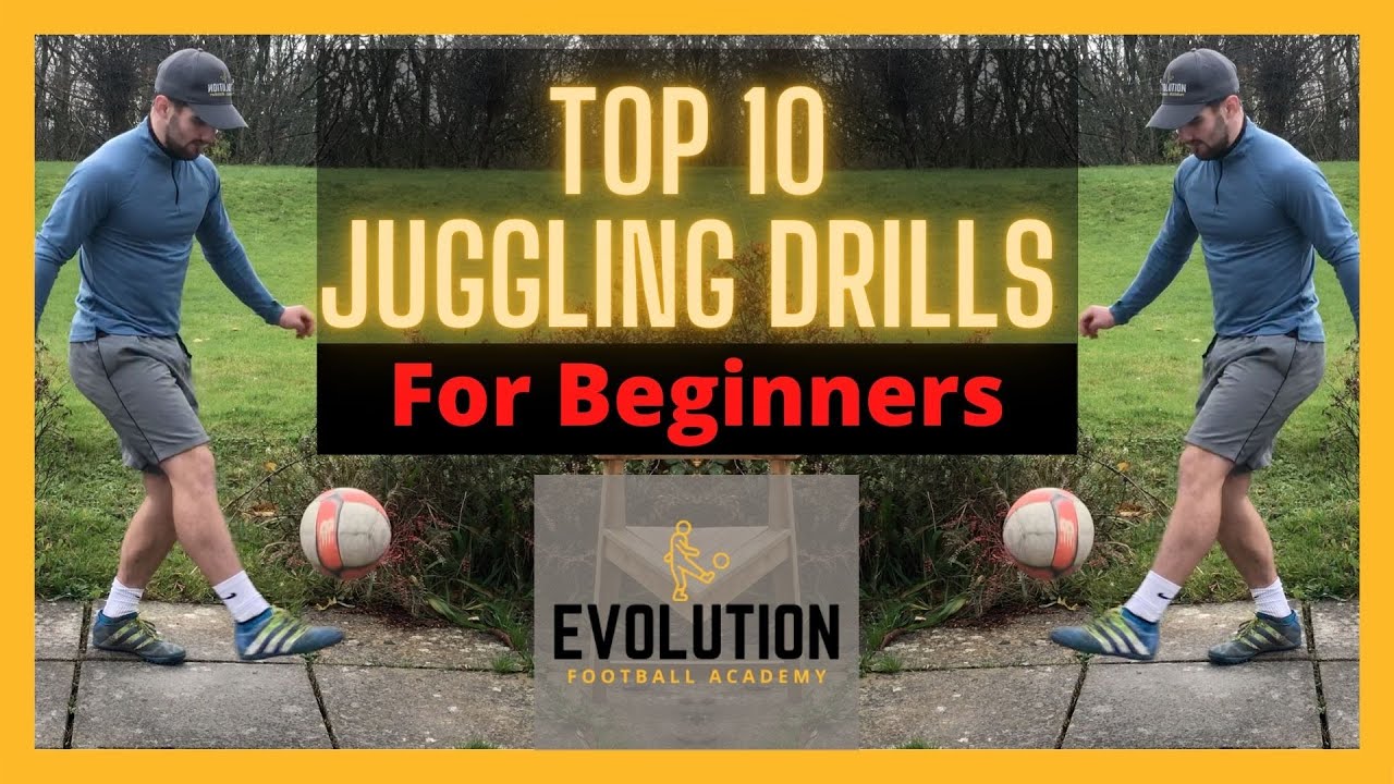 Football Kick Ups Drills For Beginners(Top 10 Juggling Drills For Kids