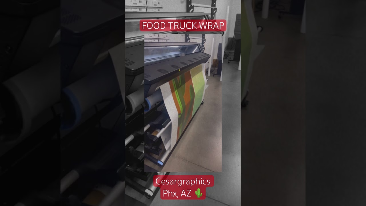 FOOD TRUCK WRAP by  Cesargraphics 