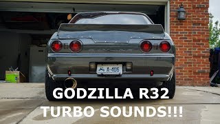 My R32 GTR Night Driving.. Turbo sounds! Resimi