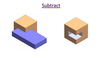 ⚡SOLIDWORKS TUTORIAL || How to Subtract One / Multiple Bodies from a Body?