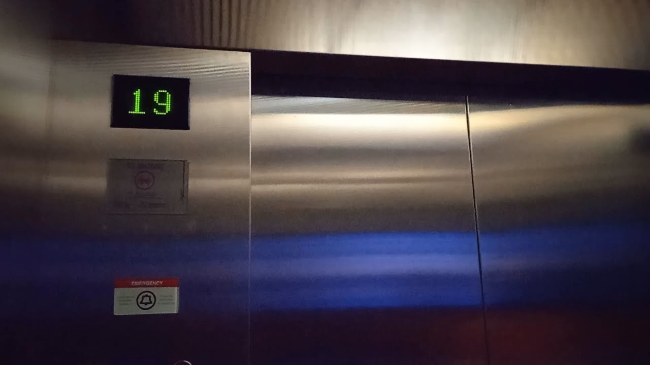 Schindler 500 P Traction Elevator at Panin Tower, Senayan City, Jakarta (Lift 1, 2, 3)