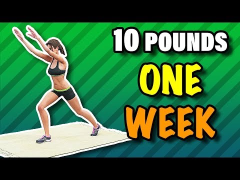 वीडियो: एक सप्ताह में 10 पाउंड कैसे कम करें (चित्रों के साथ)