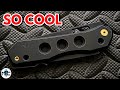 We  snecx vision r folding knife  overview and review