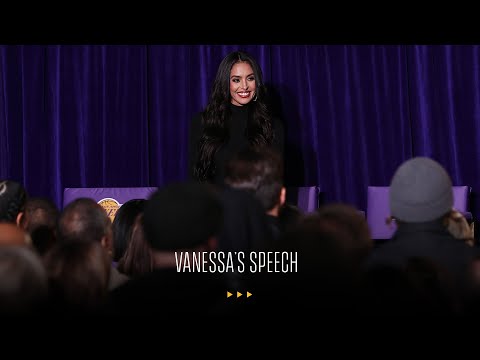 FULL SPEECH: Vanessa Bryant Unveils Kobe Bryant's Statue