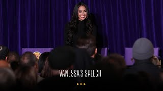 FULL SPEECH: Vanessa Bryant Unveils Kobe Bryant's Statue