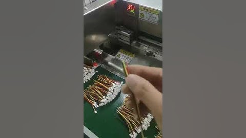 Cable Single End Housing Inserting and Wire Cut strip tinning and Connectors Crimping Machine