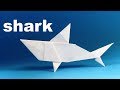 Easy Origami Shark - Origami Easy Tutorial. How to make an origami Shark