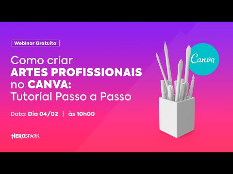 [WEBINAR #10] Como criar ARTES PROFISSIONAIS no CANVA: Tutorial passo a passo 🔨