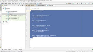 How To Automatically Generate Getters And Setters In Android Studio