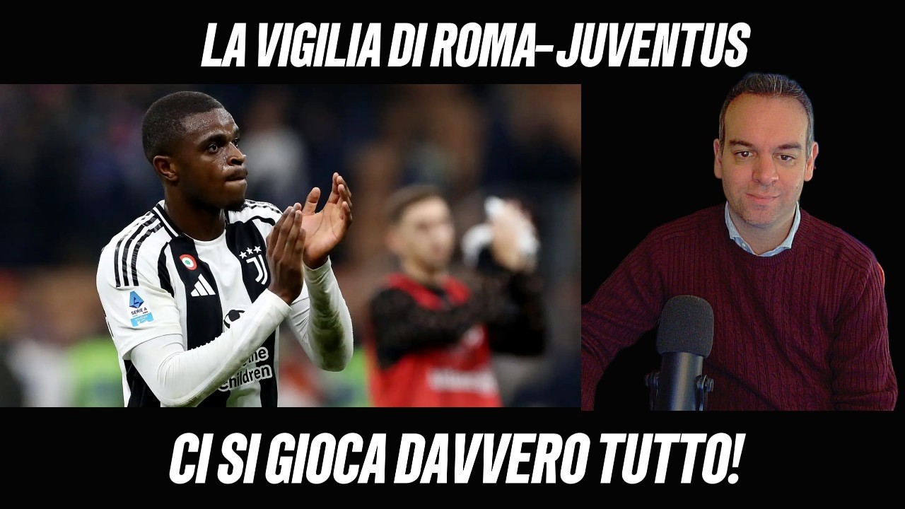 SPALLETTI sorprende TUTTI? Domani ROMA-JUVENTUS