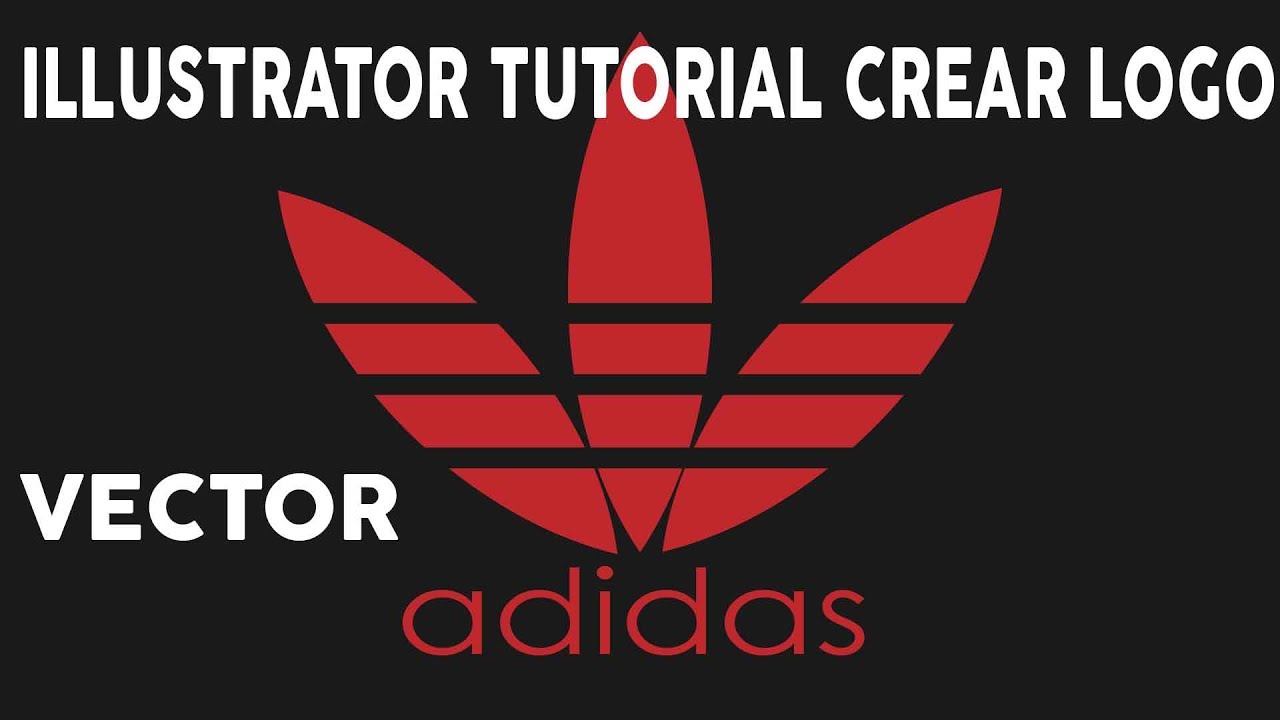 Illustrator Logos Tutorial - (How to make an Adidas Logo with Adobe  Illustrator) - YouTube