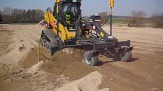 CAT 277C med LG270P grader & Trimble Mads Madsen Dansk