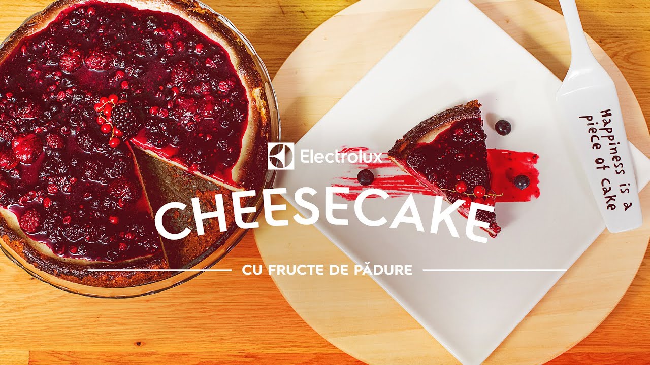 Reteta Cheesecake Cu Fructe De Pădure Youtube