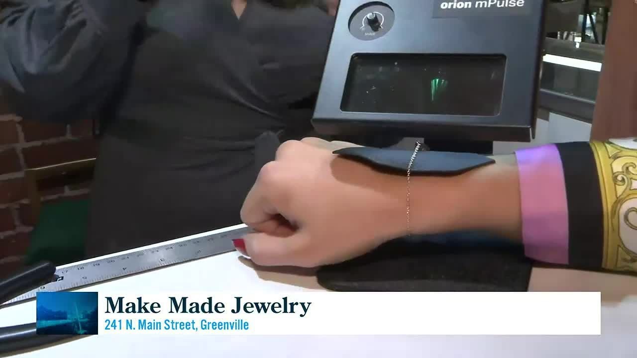Permanent Jewelry Downtown Greenville YouTube