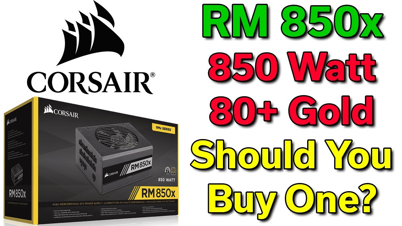 corsair rmx series rm850x 850w watts