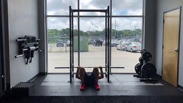 Matthew Ibrahim | Barbell Overcoming Isometric Floor Press