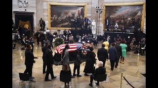 Motorcade around Washington, DC and memorial service at the Capitol for late Rep. John Lewis | FULL