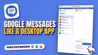 Web for Google Messages: Google Messages, like a desktop app | Free extension