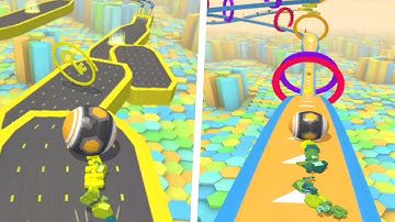 Going Balls  Action Balls Gyrosphere Race  New SpeedRun GamePlay  Level 38 To 39