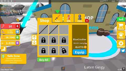 Reaching COLOSSUS Class in saber simulator XMAS Update