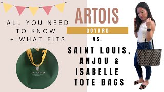 Coquette: Updated Bag Review: Goyard Artois Tote PM - Wear and Tear