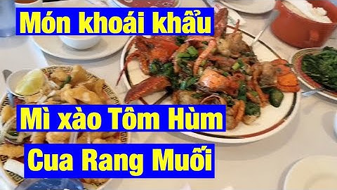 Đánh giá thức ăn nhà hàng tân cảng