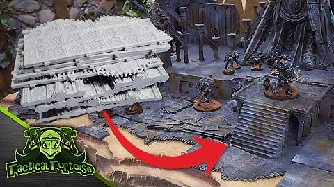 Sci-Fi Terrain DESIGNED to be Disassembled!? | Ruins of Perdition Review