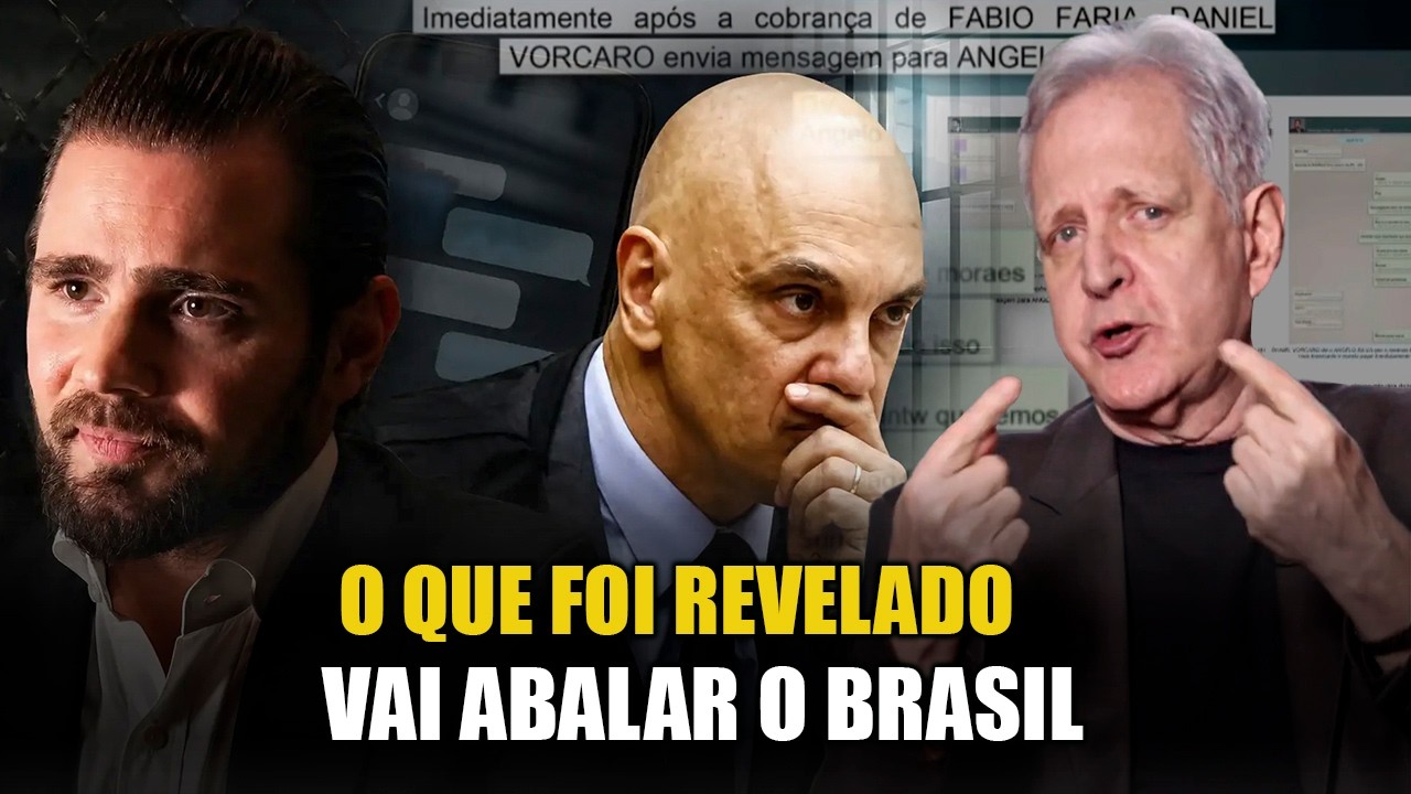 AUGUSTO NUNES SURPREENDE MORAES E REVELA POR QUE O MINISTRO NÃO FICARÁ IMPUNE