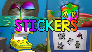 How to get Stickers in Bee Swarm Simulator