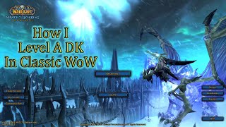 World Of Warcraft Classic💠Noob Blood Death Knight Leveling Rotation & Talent Tree