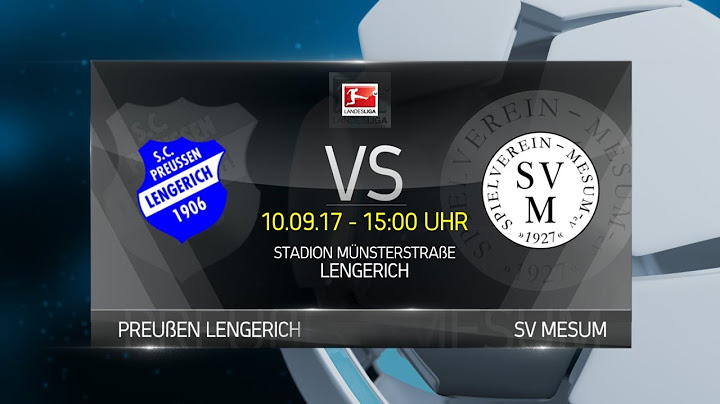 HEIMSPIEL - Spiel der Woche #5 / Lengerich - Mesum