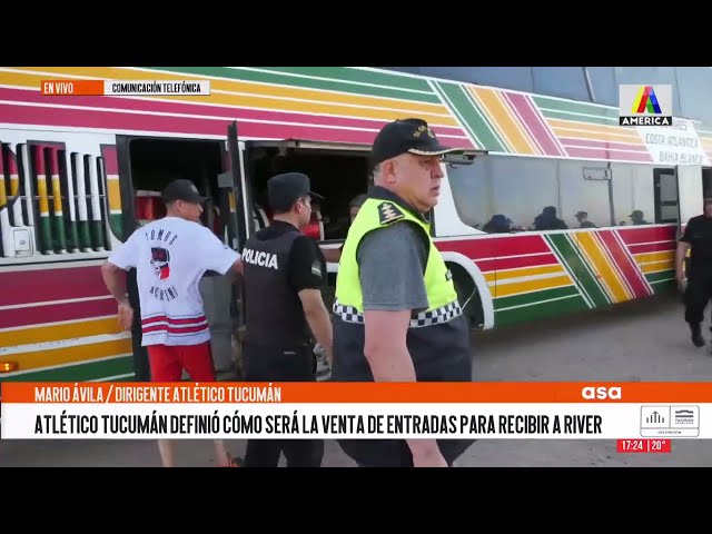 Atlético definió cómo será la venta de entradas para recibir a River - Mario Ávila - Dirigente