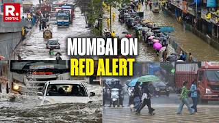 Mumbai Rains: Severe Waterlogging & Traffic Delays Across City As IMD Issues Red Alert