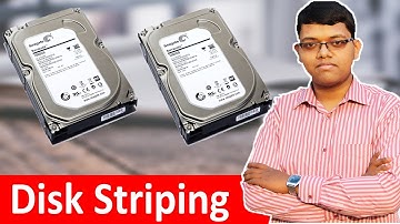 Raid 0 Disk Striping Explained In Hindi