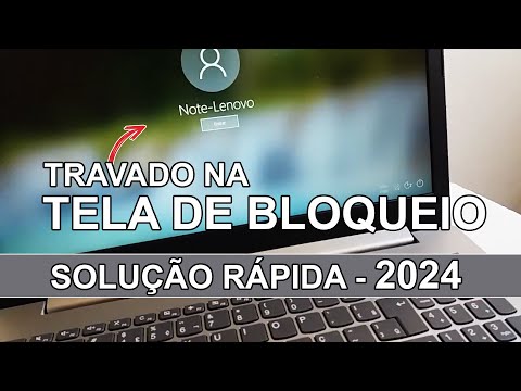 Windows 10 Travado na Tela de Bloqueio Após Atualização - Windows não entra! Como Resolver?