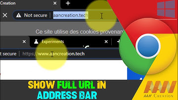 How to Show Full URL in Address Bar on Chrome Browser