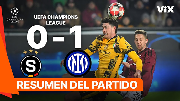 Sparta Prague 0-1 Internazionale | Game Highlights | UEFA CHAMPIONS LEAGUE | ViX