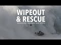 Wipeout & Heroic Rescue . Raw Footage @ Nazaré, Portugal - 2019.02.06 [Surf, Big Waves, 4K]