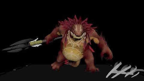 Guard In Game Animation