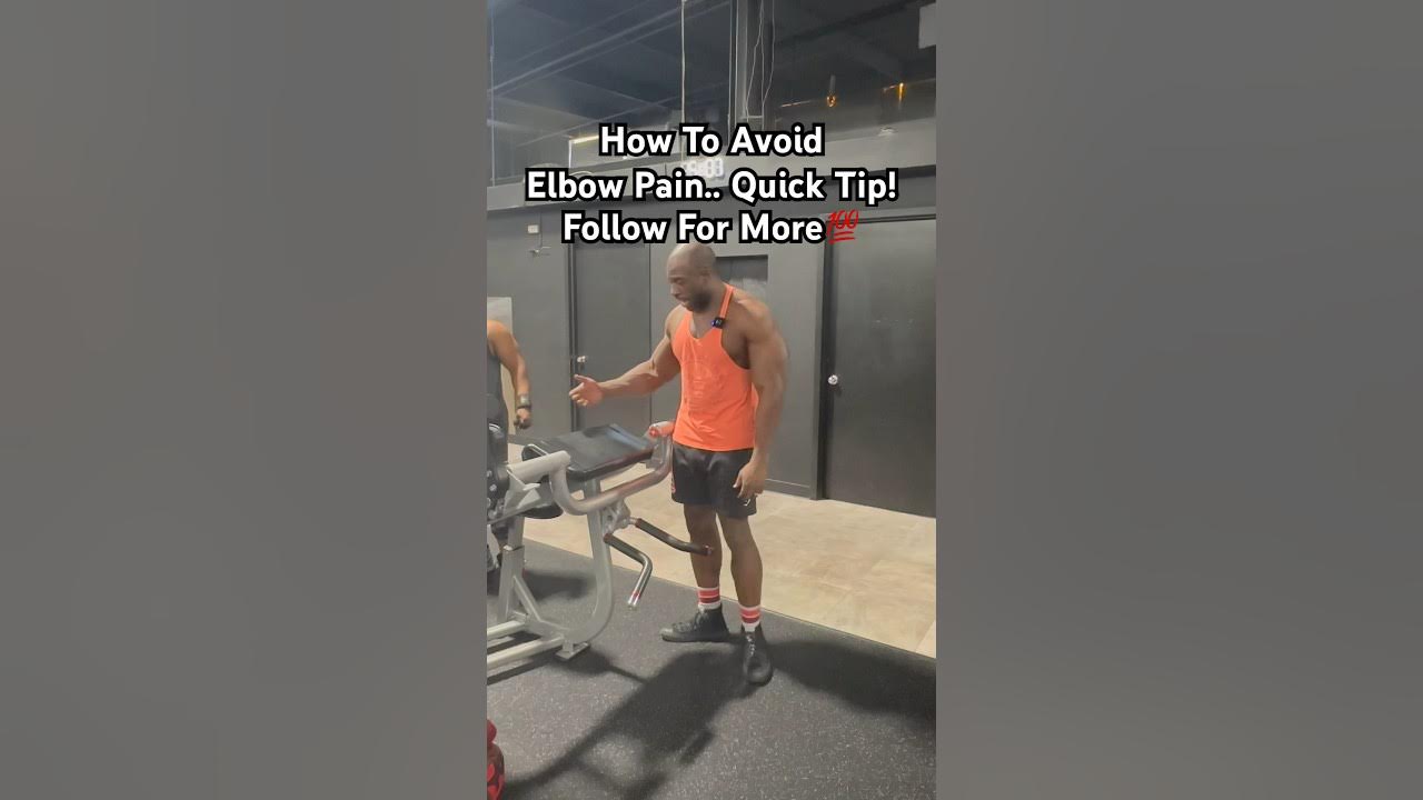 How To Help Avoid Elbow Pain, Bicep Curls armsworkout fitness 