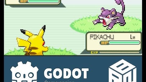 I made a Pokemon clone in Godot 4 (Template)