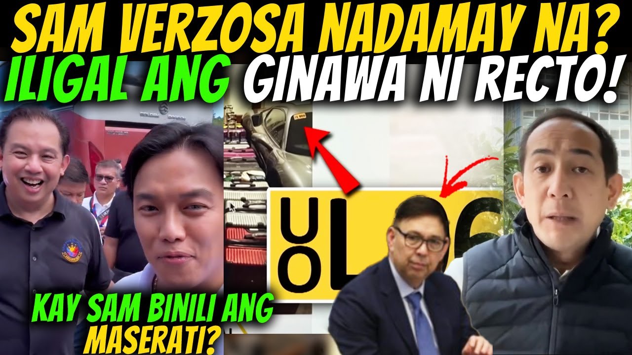SAM VERZOSA NADAMAY NA? MASERATI SA TABI NG MALETA NI ZALDY PANGALAN NI VERSOZA NADAMAN NA?
